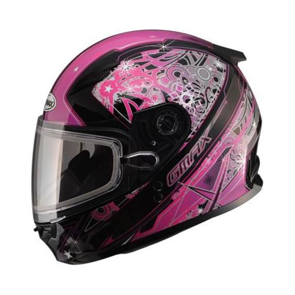 GMAX Unisex-Adult Full-face Style G2498400 TC-14 Gm49Y Snow Helmet Celestial Pink/Purple/Black youth s Small 