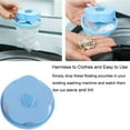 thumbnail image 3 of Fdit Laundry Filter Mesh,Plum Blossom-shape Flower Washing Machine Hair Removal Laundry Ball Floating Filter Mesh Bag,Hair Removal, 3 of 8
