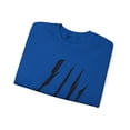 thumbnail image 3 of Effete Feline Claw Marks Scratch Unisex Heavy Blend™ Crewneck Sweatshirt, 3 of 11