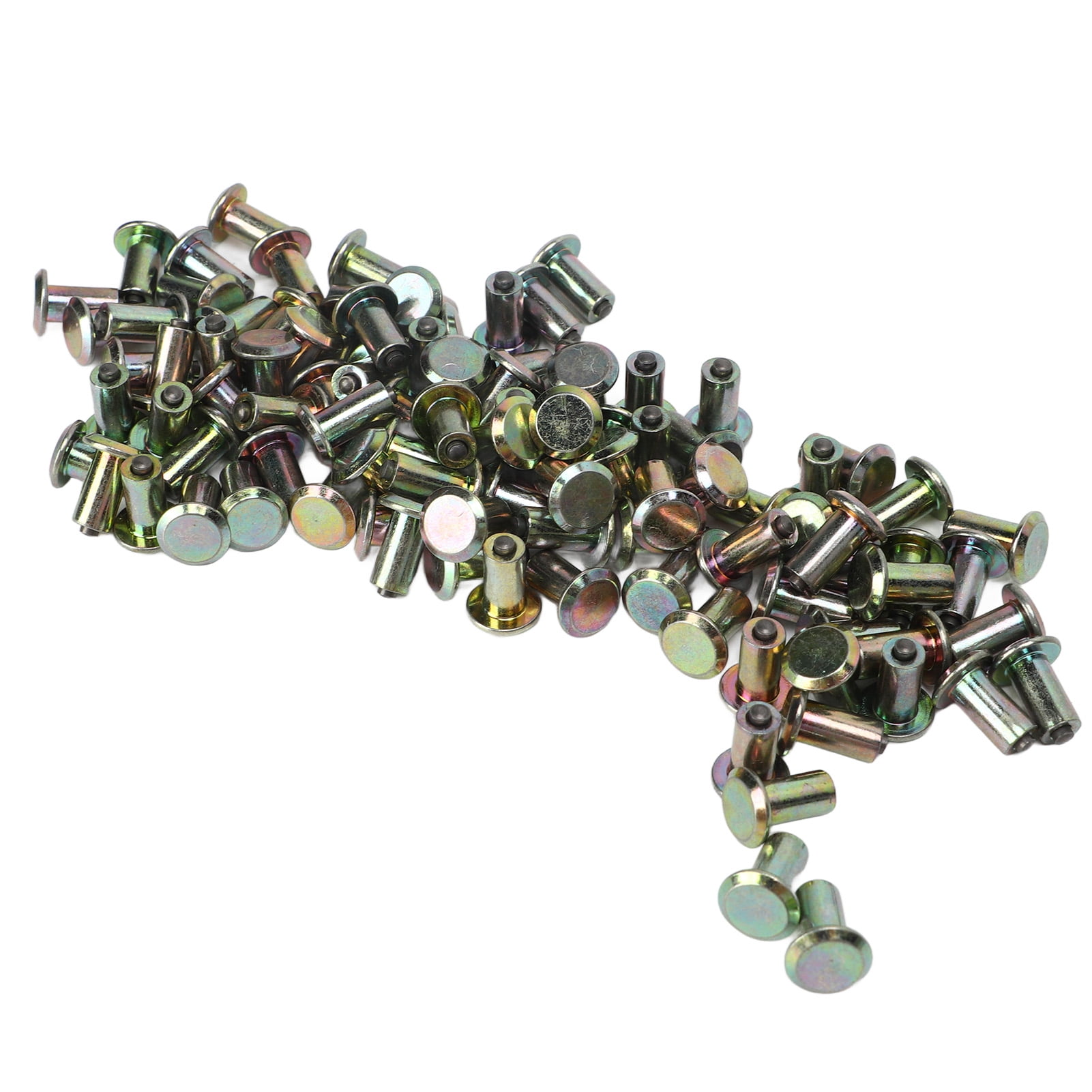Vehicle Tire Studs, Tire Studs 100PCS Galvanized Carbon Steel Aluminum