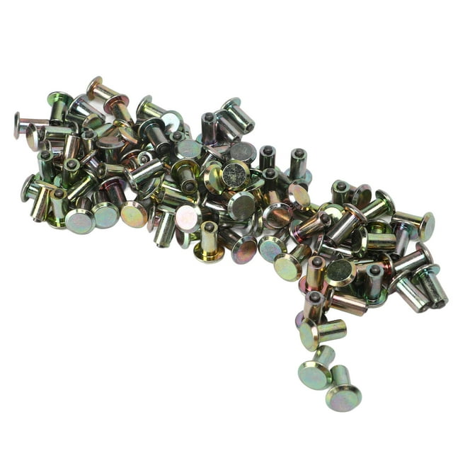 Vehicle Tire Studs, Tire Studs 100PCS Galvanized Carbon Steel Aluminum