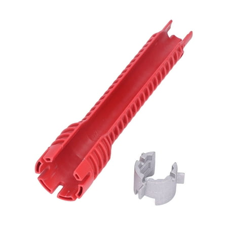 

Faucet Installer Wide Use Portable Red Water Pipe Wrench With Sockets For Kitchen For Bathroom