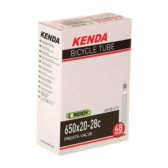 Kenda Butyl tube, 700 x 20-28c Presta Valve/60mm - each