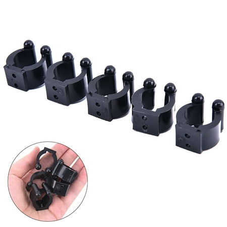 5Pcs Plastic Club Clip Fishing Rod Pole Storage Rack Tip Clamps Hol OQfaPTUKL WA