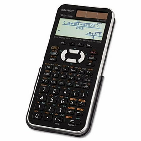 Sharp EL-W516XBSL Scientific Calculator, 16-Digit LCD