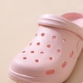 thumbnail image 4 of Zuecos de mujer, sandalias de verano para mujer, chanclas de casa con parte inferior gruesa, cuñas secas suaves de EVA, zapatos de plataforma para jardín, sandalias de playa, Zapatillas de casa, 4 of 5
