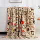 thumbnail image 1 of Manta Elegant Comfort, 127 x 152 cm, terciopelo, suave estampado navideño, 1 of 7