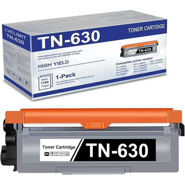 TN630 TN630 Toner Cartridge High Yield Replacement for Brother HL
