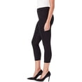 thumbnail image 3 of NINE WEST Heidi Pull-on Crop Skinny Jeans ZZO Black 4, 3 of 3