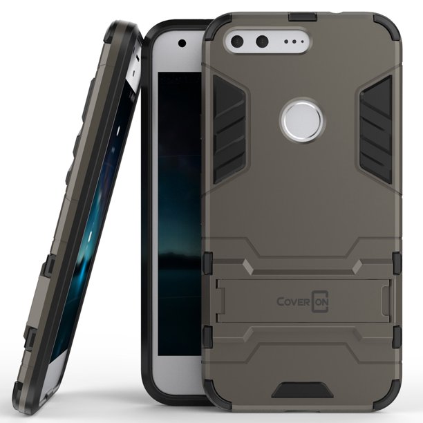 Coveron Google Pixel Xl Case Shadow Armor Series Hybrid Kickstand Phone Cover Walmart Com Walmart Com