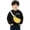 Black #011, variant on ‌Kids 3D Pocket Design Long Sleeve Sweatshirts - Casual and Comfortable Top for Boys and Girls‌, 130