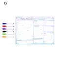 thumbnail image 3 of YAOMOBB Acrylic Board Re writable Transparent Acrylic Weekly Planner Magnetic Stickers for Smooth Organization, 3 of 7