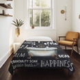 thumbnail image 4 of Black Vintage Art Tapestry for Bedroom Wall Hanging Tapestry, White Bathtub Retro Art Ceiling Backdrop Tapestries Poster Blanket Wall Decor for Teens Room Living Room Dorm 39" x 59", 4 of 8