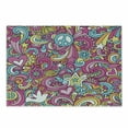 thumbnail image 1 of Groovy Cutting Board, Psychedelic Complex Funky Pastel Patterns with Stars Back to 60s Style Retro, Decorative Tempered Glass Cutting and Serving Board, Small Size, Multicolor, by Ambesonne, 1 of 1