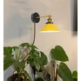 thumbnail image 5 of KAYYELAMP Hook Type Wall Mounted Plant Light for Indoor Growing Full Spectrum 4500K 10W Adjusted Angle & Light Beam Range 15°-60° Vintage Yellow Wall Lamps for Plants Flowers, 5 of 7