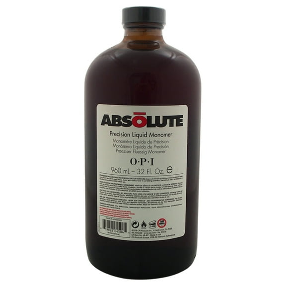 OPI Absolute Precision Liquid Monomer - Pack of 2, 14.7 oz Nail Liquid