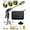 C, variant on 360 Rotating High Pressure Washer Nozzle 6 Pack with 3 Spray Modes and EVA Handle for Garden Hose and Car Wash Gray