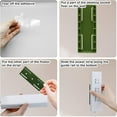 thumbnail image 2 of 4pcs Self Adhesive Power Strip Holder, Desktop Socket Fixing Wall Mount Without Adhesive Punch, 2 of 5