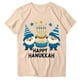 thumbnail image 1 of Blusas de Manga Corta para las Mujeres Divertida Impresión Cuello Redondo Camiseta Vintage, Blusas de Primavera para las Mujeres, 1 of 1