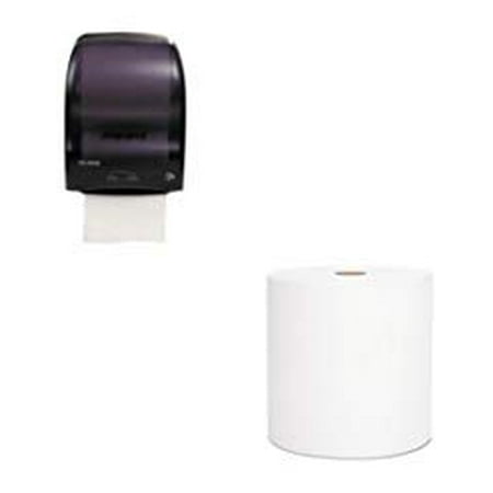 - KITKIM02000SJMT7000TBK Value Kit SCOTT 02000 High Capacity Hard Roll Paper Towels 8quot x 950 KIM02000 and San