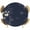 Blue, variant on Elastic Fitted Round Tablecloth, Brown Waterproof Stretch Table Cover for 45"-54" Tables, Spring Flora Washable Outdoor Tablecloths for Patio, Picnic, Camping