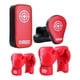 thumbnail image 1 of Almohadillas de boxeo guantes guantes de boxeo Kick Pack Set equipo de boxeo de arte Rojo, 1 of 8