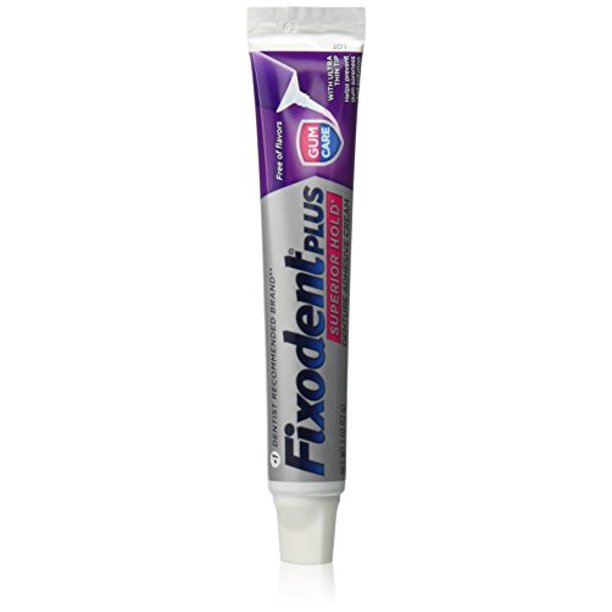 Fixodent Plus Denture Adhesive Cream 2 oz