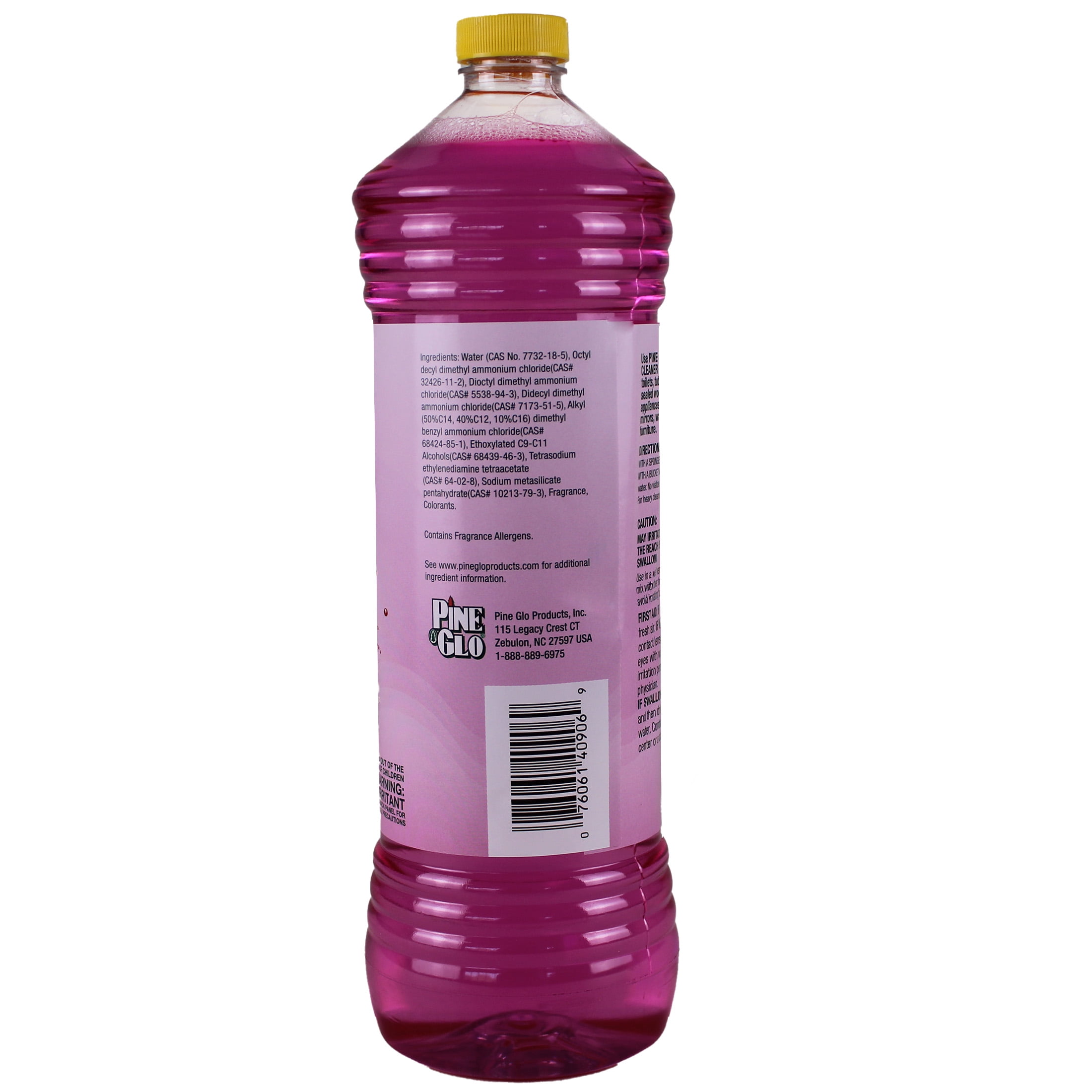 Pine Glo All Purpose Multi-Surface Cleaner Deodorizer, Pourable, Watermelon Scent, 40 fl oz