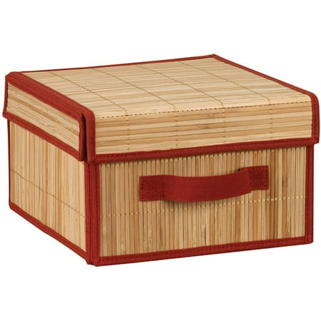 Generic Household Essentials Brick and Bamboo Box