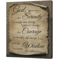 thumbnail image 2 of Serenity Prayer Wall Art Inspirational Bible God Quotes Canvas Prints Painting Vintage Christian Scripture Pictures Framed Positive Artwork Home Decor for Bedroom Dining Living Room Bathroom 16"x20", 2 of 6