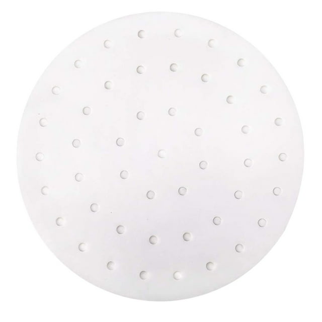 Placemat 2 Bamboo Air Disposable Liners Perforated Paper Steamer Round Fryer 100PCS—Kitchen Dining & Bar Accessories