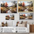 thumbnail image 4 of Designart "Adirondack Mountains in the Forest" Landscapes Canvas Print, 4 of 5
