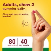 Nature Made Multivitamin + Omega-3 Gummies, Gummy Vitamins for Nutritional Support, 80 Ct