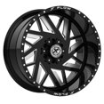 thumbnail image 2 of 24x12 XFX Flow XFX-306 Gloss Black & Milled Wheel 6x135/6x5.5 (-44mm), 2 of 2