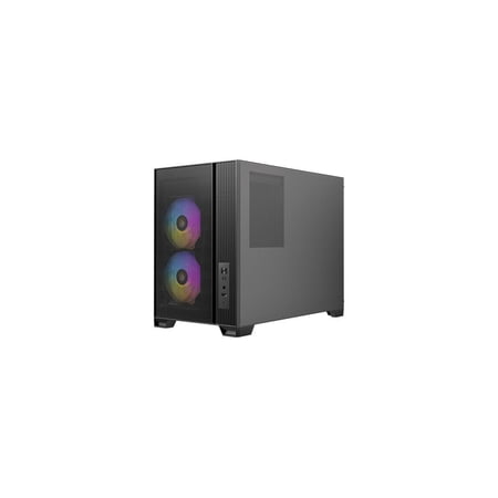 Antec FLUX M M-ATX対応 強化ガラスパネル搭載 冷却型ミニタワーPCケース