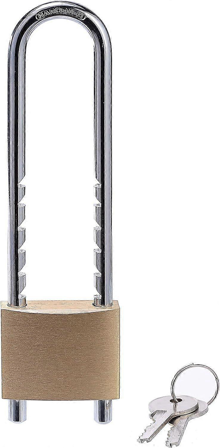 Solid Brass Padlock, 2 inch Wide Body, Outdoor Lock with | Walmart en línea