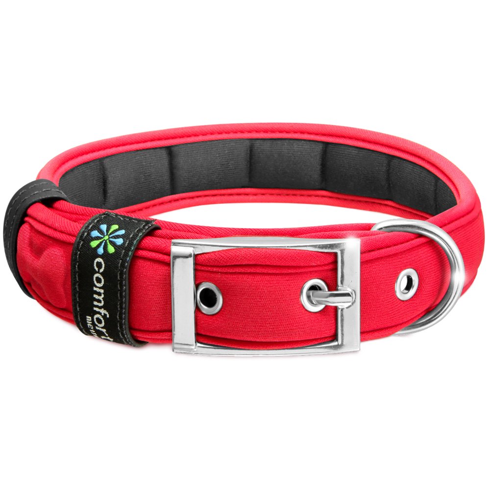 Metric USA Comfort Fit Pet Dog Collars Red Small 7"10" Medium 11" 18