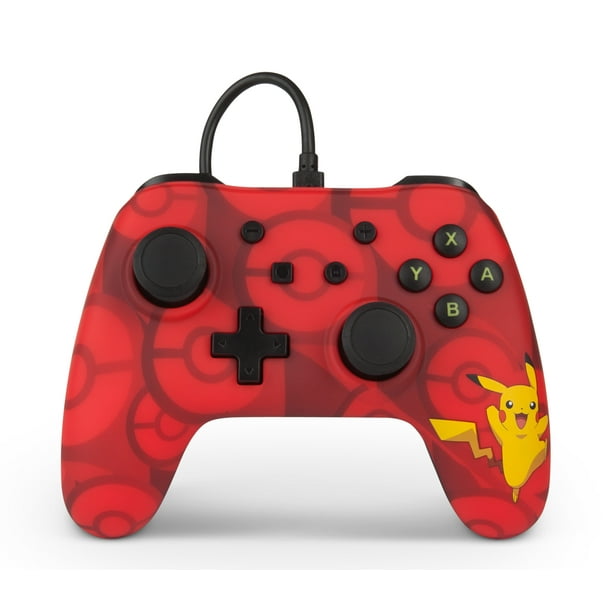 Powera Pokemon Wired Controller For Nintendo Switch Pikachu Walmart Com Walmart Com