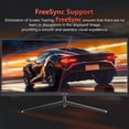 thumbnail image 6 of Z-Edge 30" Curved Gaming Monitor, WFHD1080P 200Hz Monitor, MPRT 1ms, 21:9 Aspect Ratio, 1500R Curved, 3000:1 Contrast, UG30 PIP-PBP, 2X DP 1.4 Ports and 2X HDMI 2.0 Port, 6 of 8