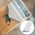thumbnail image 2 of Miangastore 1 Set Metal 8 Keys Kalimba DIY Keys Bridge Kit Metal Thumb Piano Repairing Parts, 2 of 8