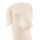 thumbnail image 3 of Perro Caballo Cabeza de animal Gancho de pared simple Habitación para niños para proteger Bufanda Llaves Bufanda Soporte para colgar 5 kg Perro blanco, 3 of 6