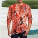thumbnail image 1 of Blusas y camisas de manga larga con cuello redondo para hombre, camisetas casuales con estampado de moda, blusas de manga larga con cuello redondo, blusas para hombre, blusa de poliéster, 1 of 5