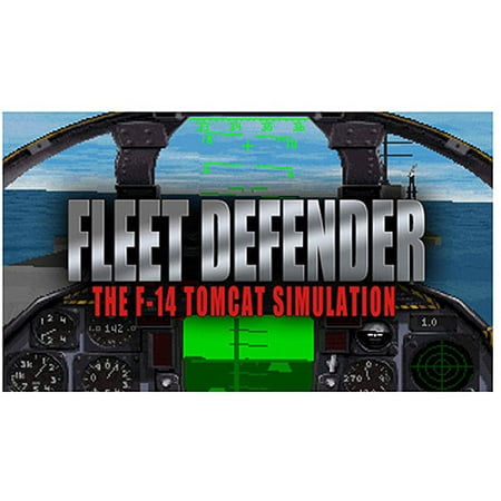 Tommo 58411013 Fleet Defender F-14 Tomcat Simulator (PC) (Digital (Best F 16 Simulator)