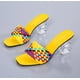 thumbnail image 5 of Sandalias de Tacón Alto con Cristal y Cinturón Wmkox8yii Estampado de piel de serpiente 42, 5 of 5