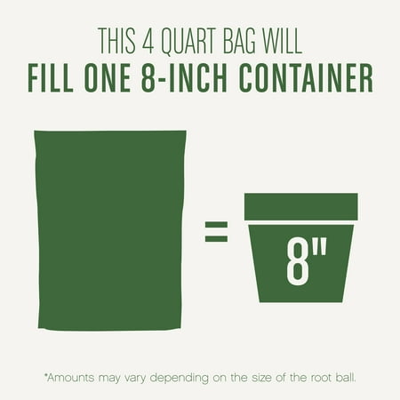 Miracle-Gro Houseplant Potting Mix 4 qt. - Black