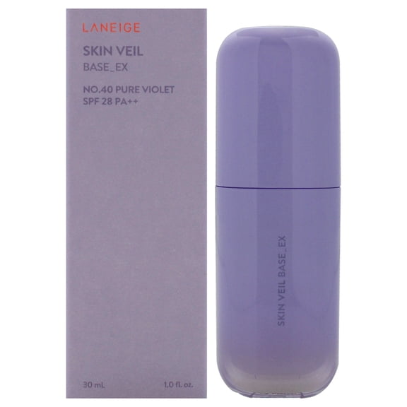 Laneige Skin Veil Base Ex No. 40 Pure Violet SPF 28 PA Plus , 1 oz Makeup