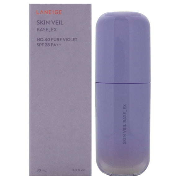 Skin Veil Base Ex No. 40 Pure Violet SPF 28 PA Plus de Laneige para mujeres - 1 oz Maquillaje