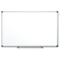Bi-silque Platinum Plus Dry Erase Board - 96" Width X 48" Height - White Porcelain Surface - Silver Aluminum Frame - Film - Mount - 1 Each (cr1501170mv)