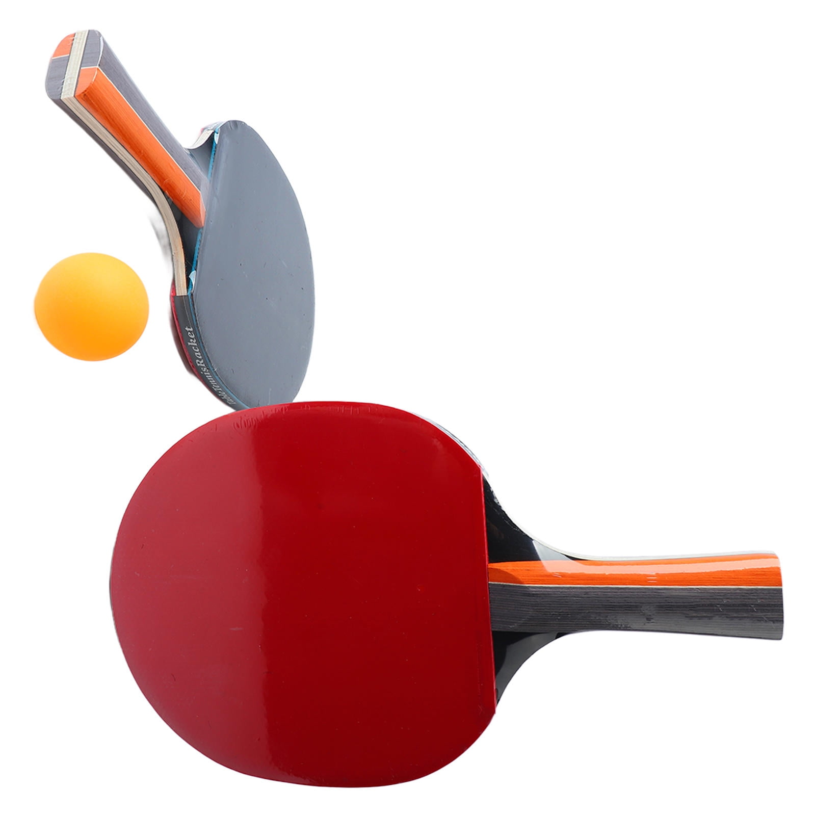 YAHHU 7-Layer Table Tennis Paddle 3 Balls，Set with Sweat-Absorbing Handle – Powerful Control, Easy to Play, Beginner Friendly