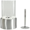 thumbnail image 3 of Northlight Bio Ethanol Round Portable Fireplace with Base - 10.5" - Silver, 3 of 7